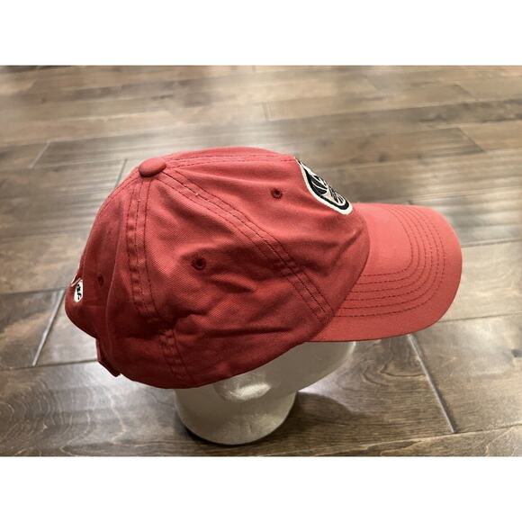 Headmaster Mens Red NBA ESPN Patch Adjustable Strapback Hat Baseball Cap Vtg - Picture 5 of 9